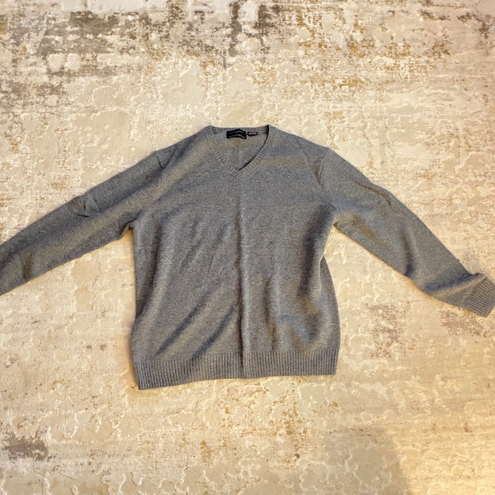 Black Brown “Grey” Wool Sweater